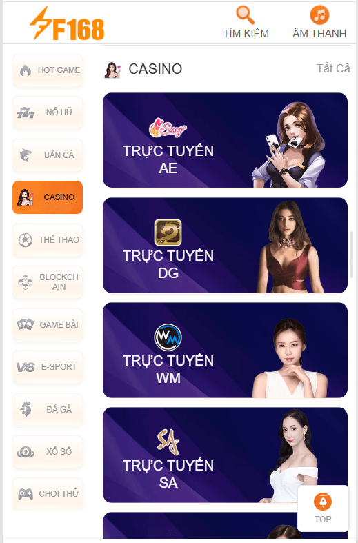 Giới thiệu đôi nét về casino F168